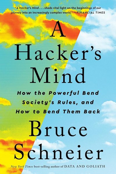 A Hacker's Mind, cover