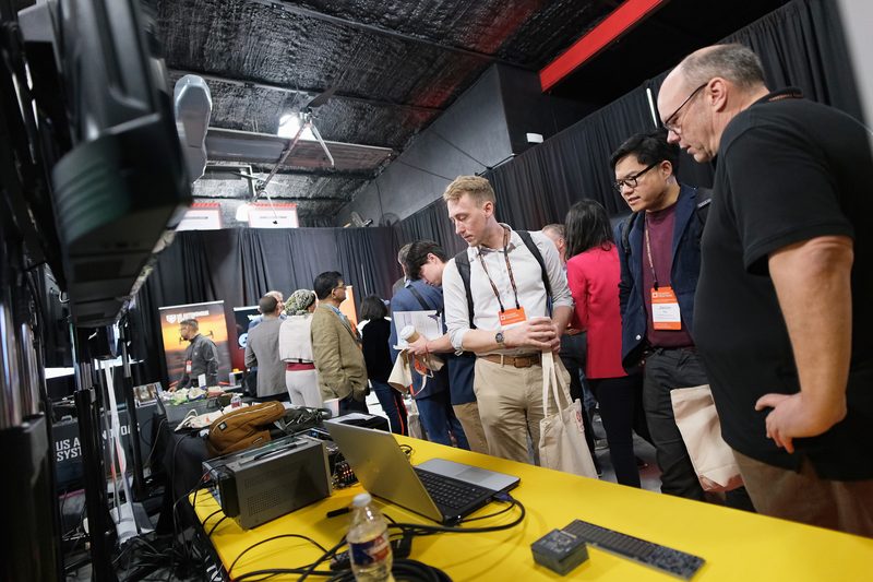 Demo day on the floor in Florence, Texas