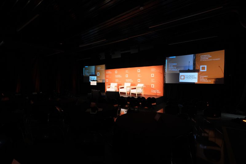 The main stage at Foundry Frontiers 2025