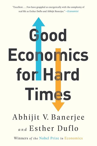 Good Economics for Hard Times, cover