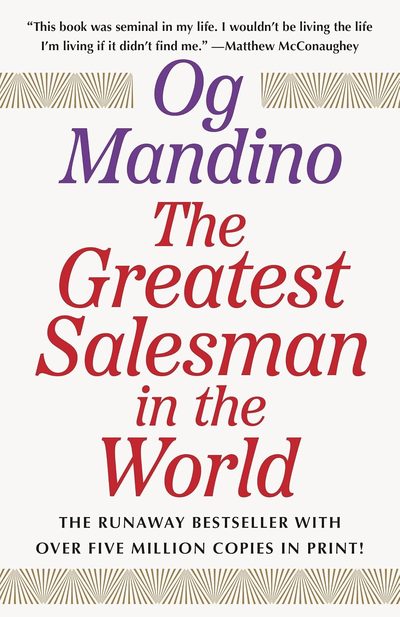 The Greatest Salesman in the World, cover