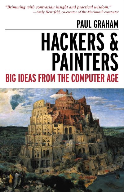 Hackers & Painters, cover