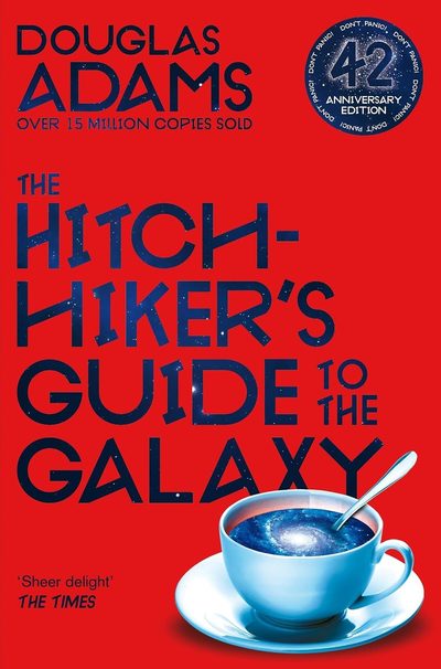 The Hitchhiker's Guide to the Galaxy, cover