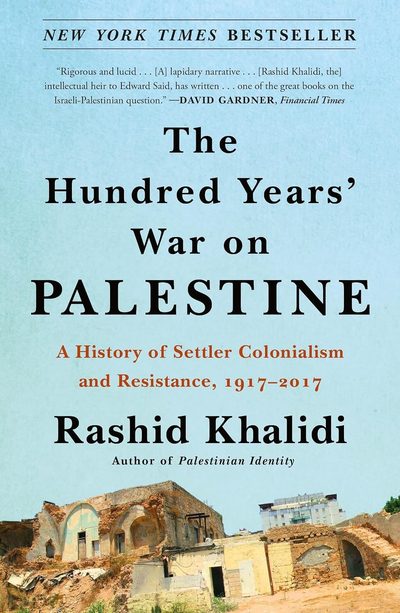 The Hundred Years' War on Palestine, cover