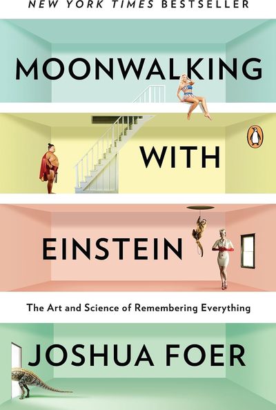 Moonwalking with Einstein, cover