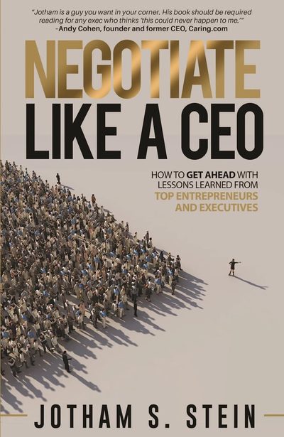 Negotiate Like a CEO, cover