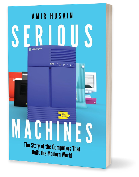 Serious Machines by Amir Husain, cover