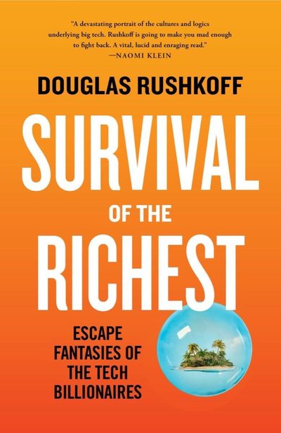 Survival of the Richest, cover