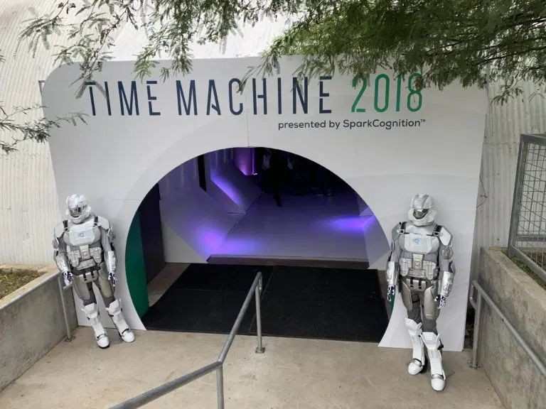Time Machine 2018... a portal into the future!