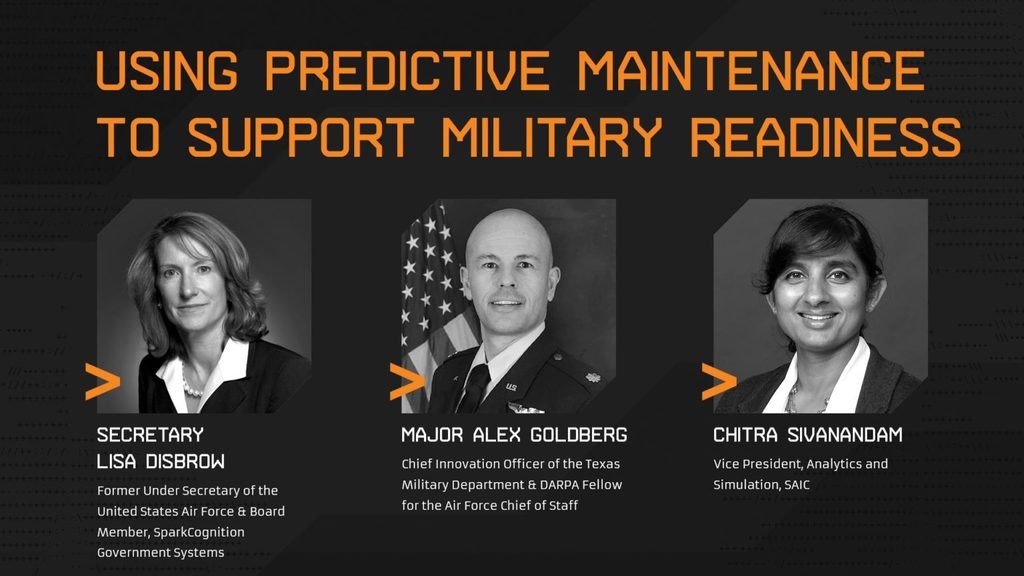 SGS Board Director, former Assistant Secretary of the Air Force, Lisa Disbrow, led a discussion on the use of AI to increase readiness and platform availability.